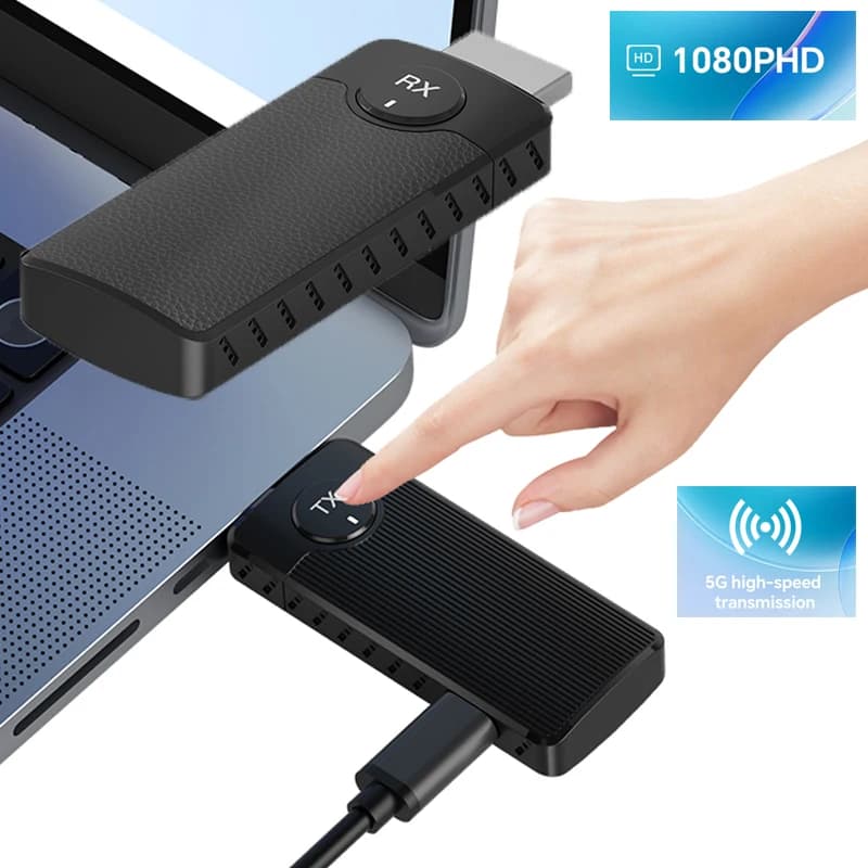 Ricevitore wireless compatibile HDMI Mirroring dello schermo Trasmettitore HD wireless Ricevitore Condivisione dello schermo Scheda di acquisizione video MiraScreen
