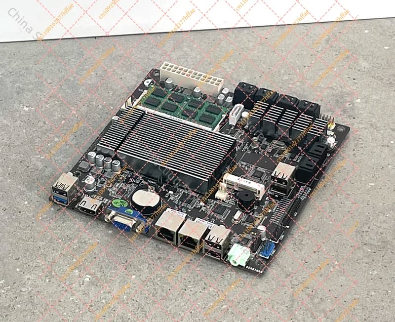 Scheda di Controllo Principale J1900/B75K9-ETH per NAS, Server di Archiviazione di Rete Synhui Multi-Hard Disk