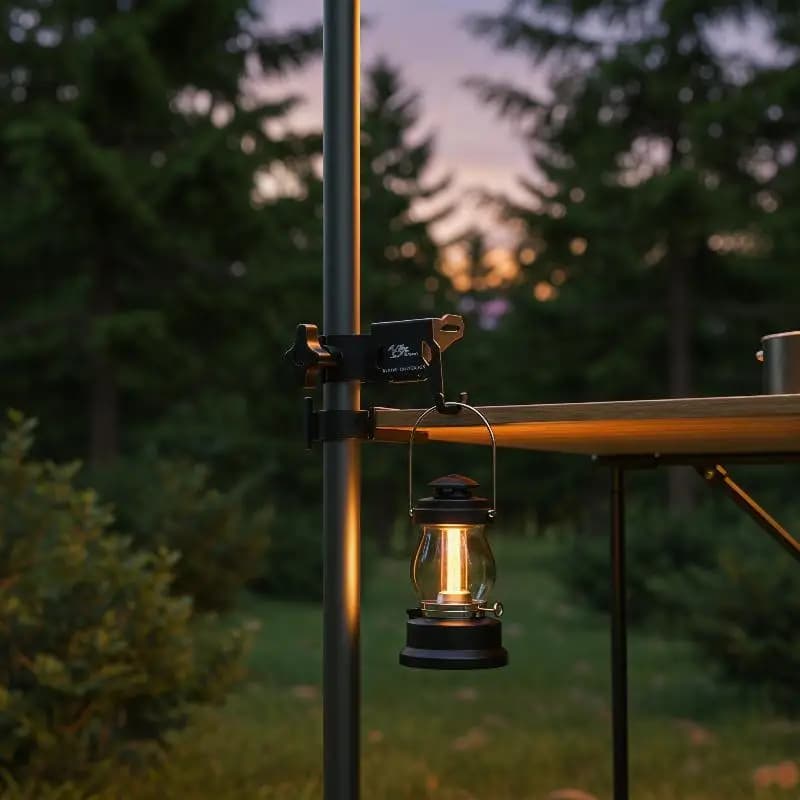 Versatile Outdoor Gas Tank Hanging Hook for Camping and Cooking