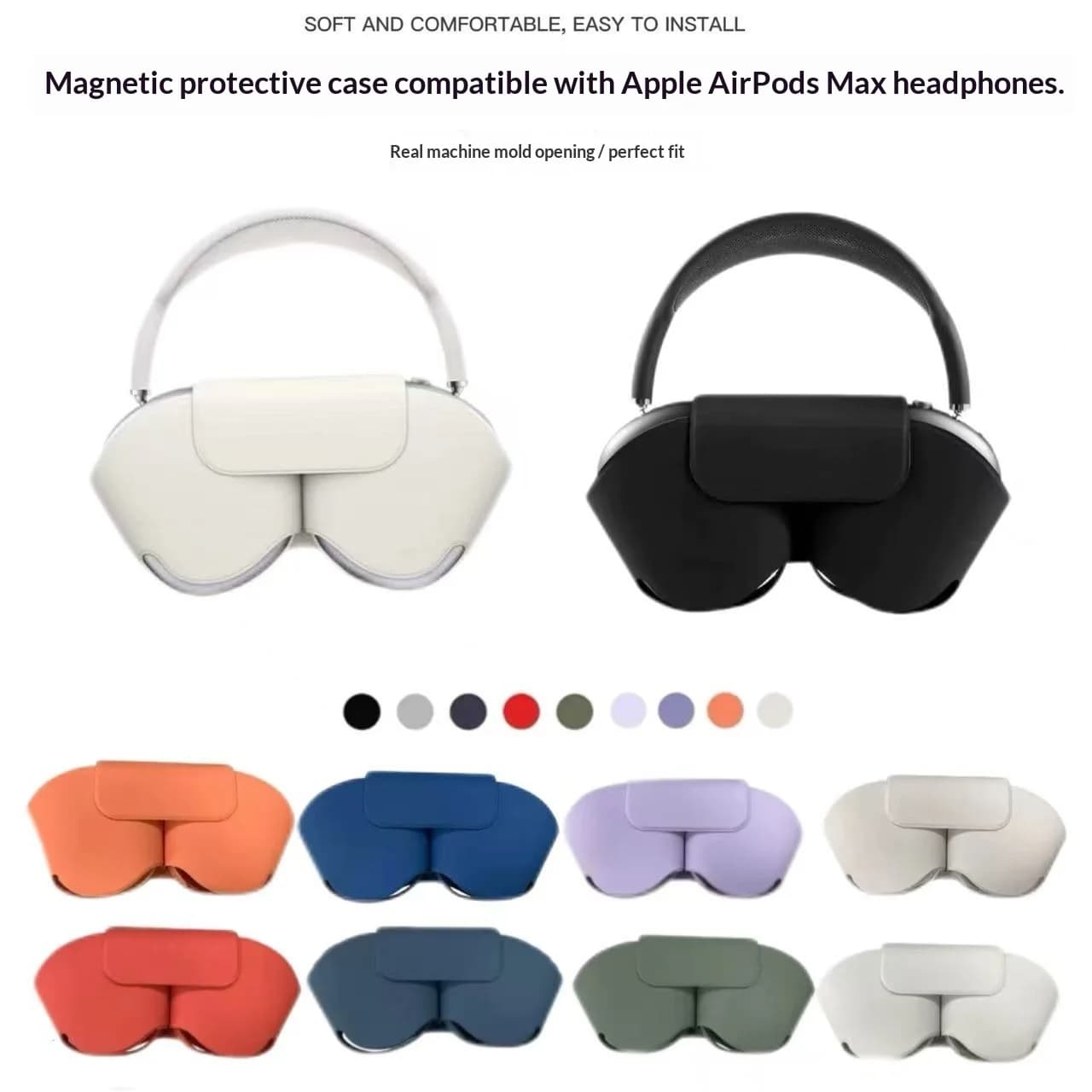 Shockproof Storage Case for AirPods Max 1st 2nd Gen Smart Headphones Sleep Cover Shell
