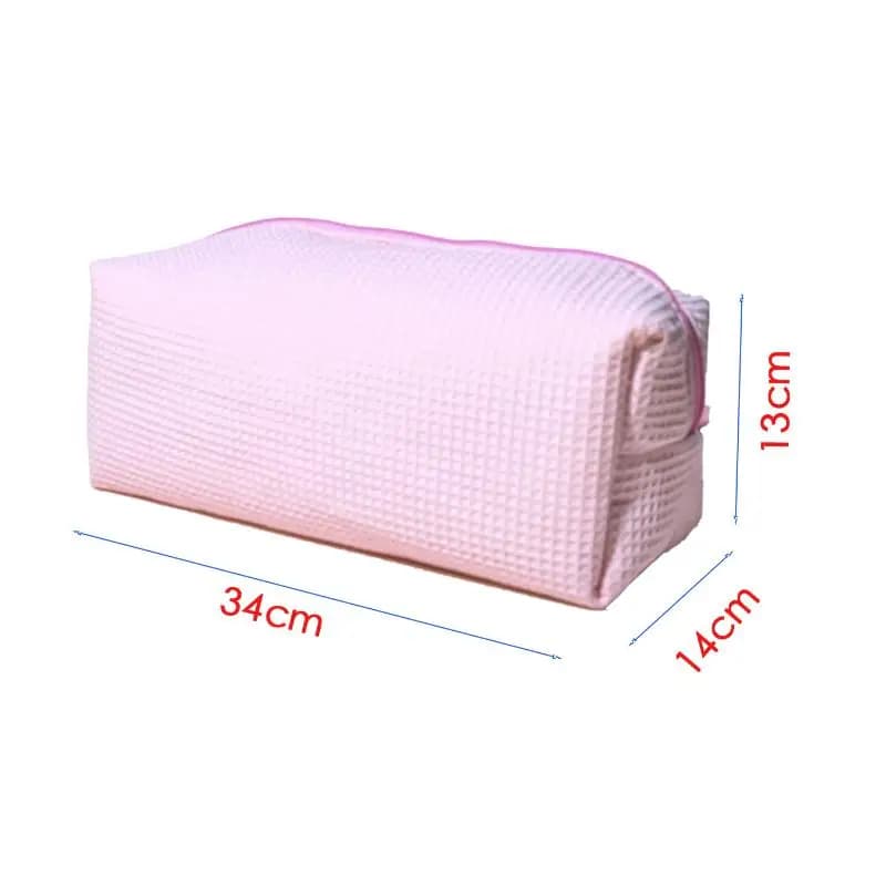 1Pcs Hair Styling Tools Padded Cosmetic Bag With Large Capacity Hair Dryer Storage Pouch Separate Compartments With Zipper