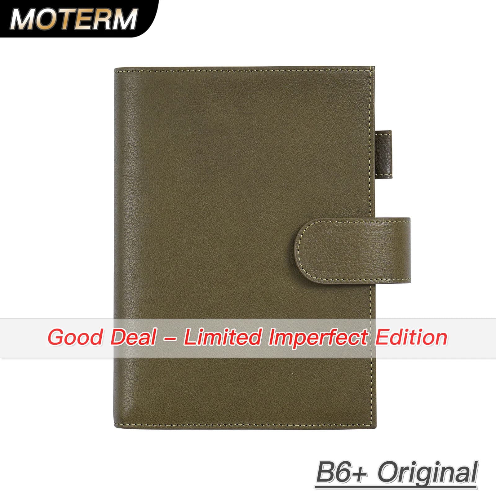 Limited Imperfetto Moterm Pelle conciata al vegetale a pieno fiore Originale B6 + Cover per B6 Stalogy Notebook Planner Organizer Diario