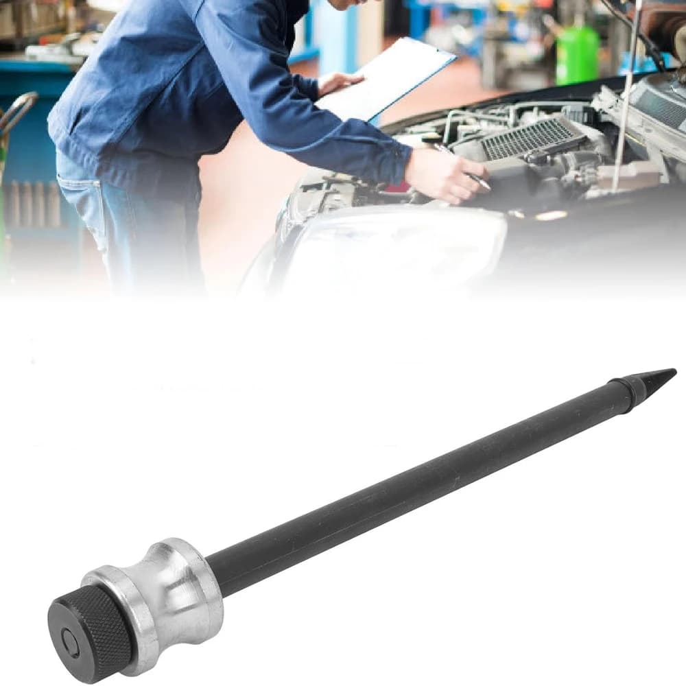Set di attrezzi universali per la rimozione di guarnizioni in rame e iniettori di carburante per auto, con martello scorrevole e punta conica in acciaio