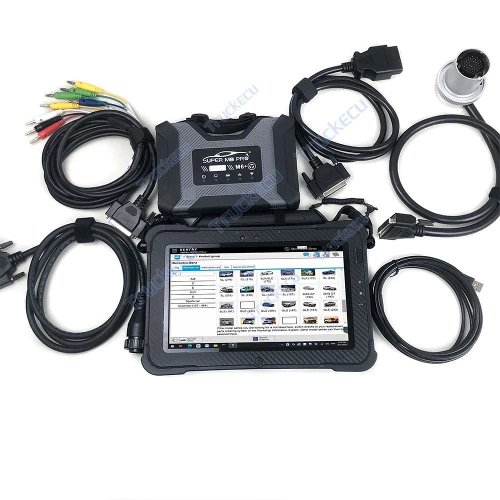 Xplore Tablet Super MB PRO M6 DoIP VCI Aggiornamento WiFi Power Star Xentry per strumento kit adattatore diagnostico per camion auto