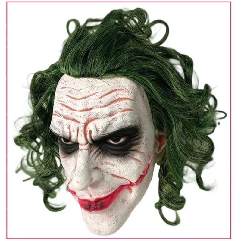 2024 Film Joker2 Maschera Cosplay Joker: Il cavaliere oscuro aumenta il costume di carnevale di Halloween Sock6;d'3, h'7.b