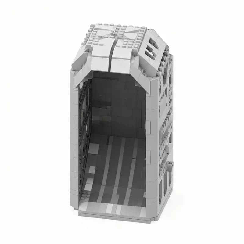 470 pz MOC Pearl Class Mobile Repair Facility Space Model Building Blocks Giocattolo da Costruzione Regali di Natale Idea Creativa Fai da Te