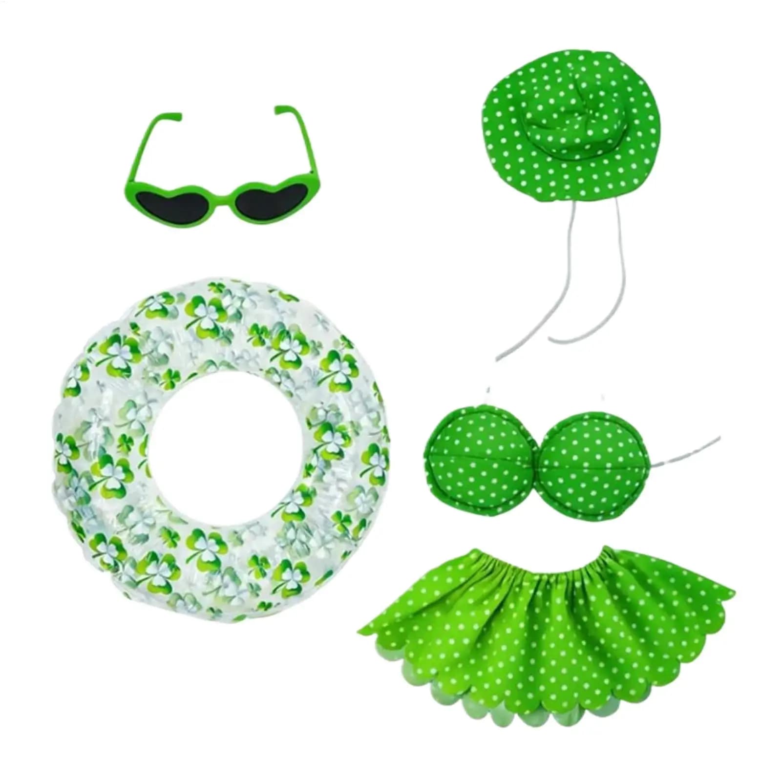 Costume Estivo per Oche da Veranda, Simpatico Abbigliamento Tropicale, Costume da Bagno Bikini per Oche, Ideale per Veranda, Prato, Giardino, Terrazza, Balcone