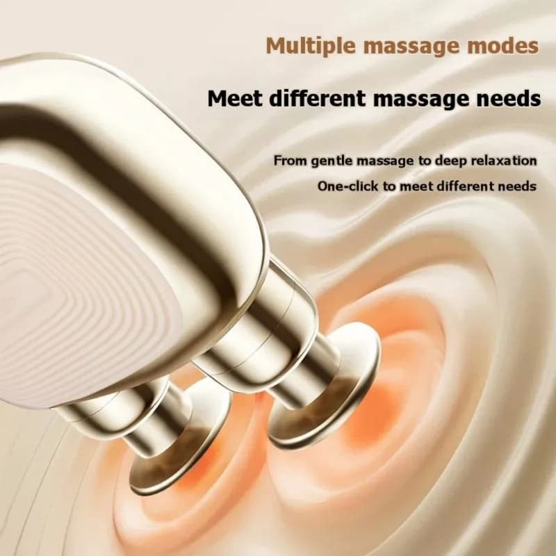 AB68 Pocket-Sized Mini Muscle Massager, Professional Fascia Gun Rechargeable For Neck And Full Body Relief