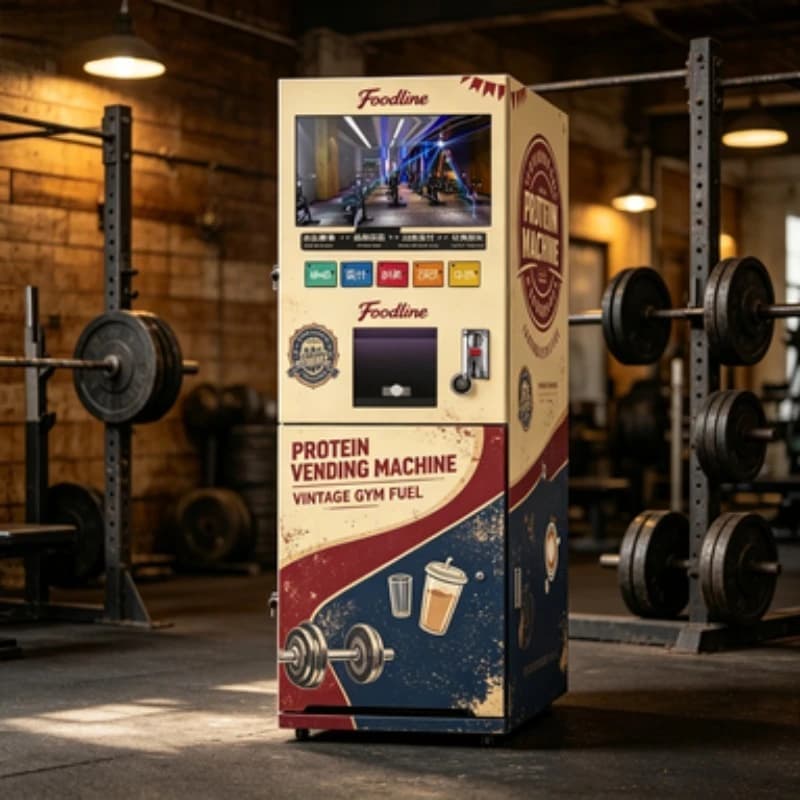 FOODLINE Fitness Club Protein Powder Vending Machine Automatic Mixed Protein Shake Machine