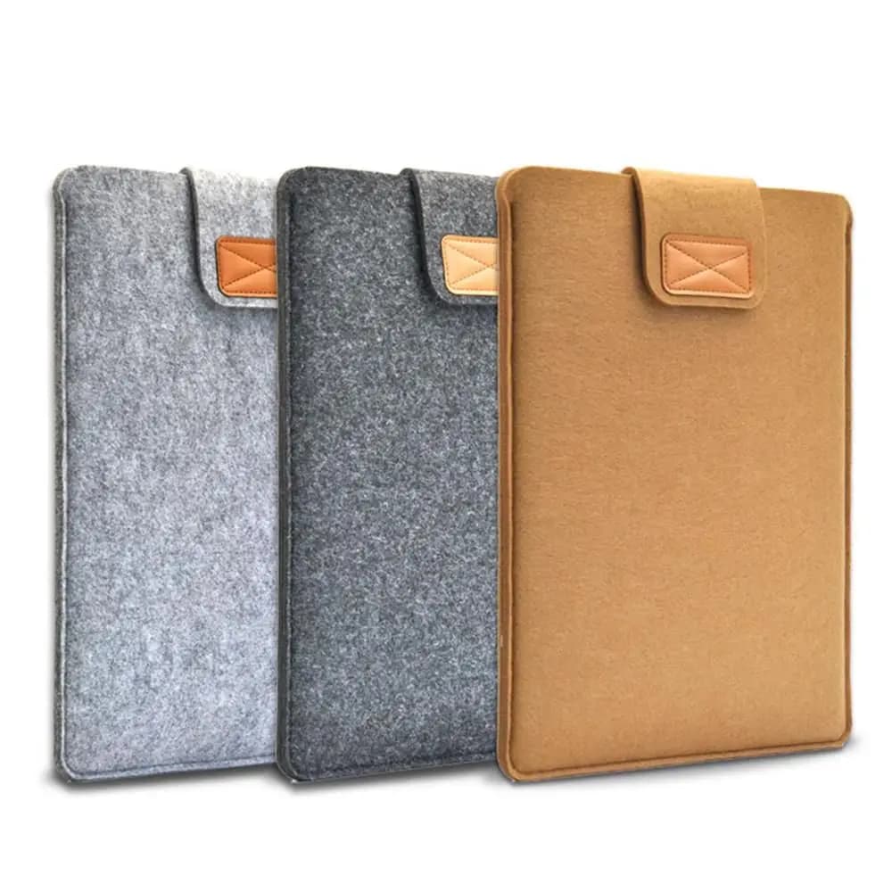 Professional Wool Felt Bag Portable Sleeve Cover Laptop Case Ultrabook For Xiaomi HP Dell Lenovo