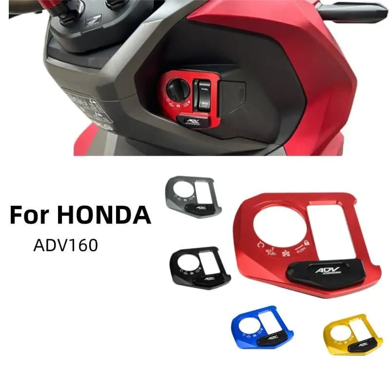 Motorcycle Lgnition Switch Cover Electric Lock Button Cover Protector For Honda ADV160 ADV 160 CNC Modification Accessories