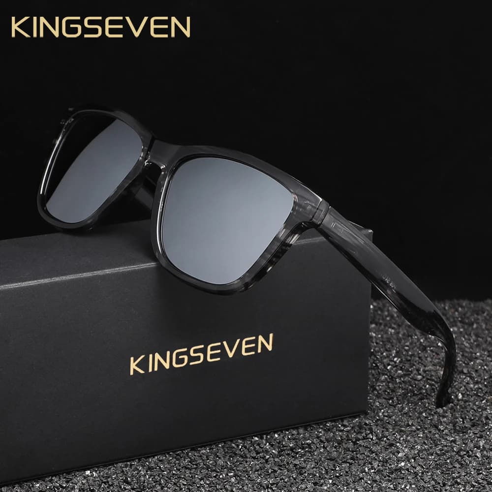 KINGSEVEN New Brand Sunglasses Men Driving UV400 Polarized HD Lens Eye Protect Women Fashion Accessory Outdoor Sports Eyewear