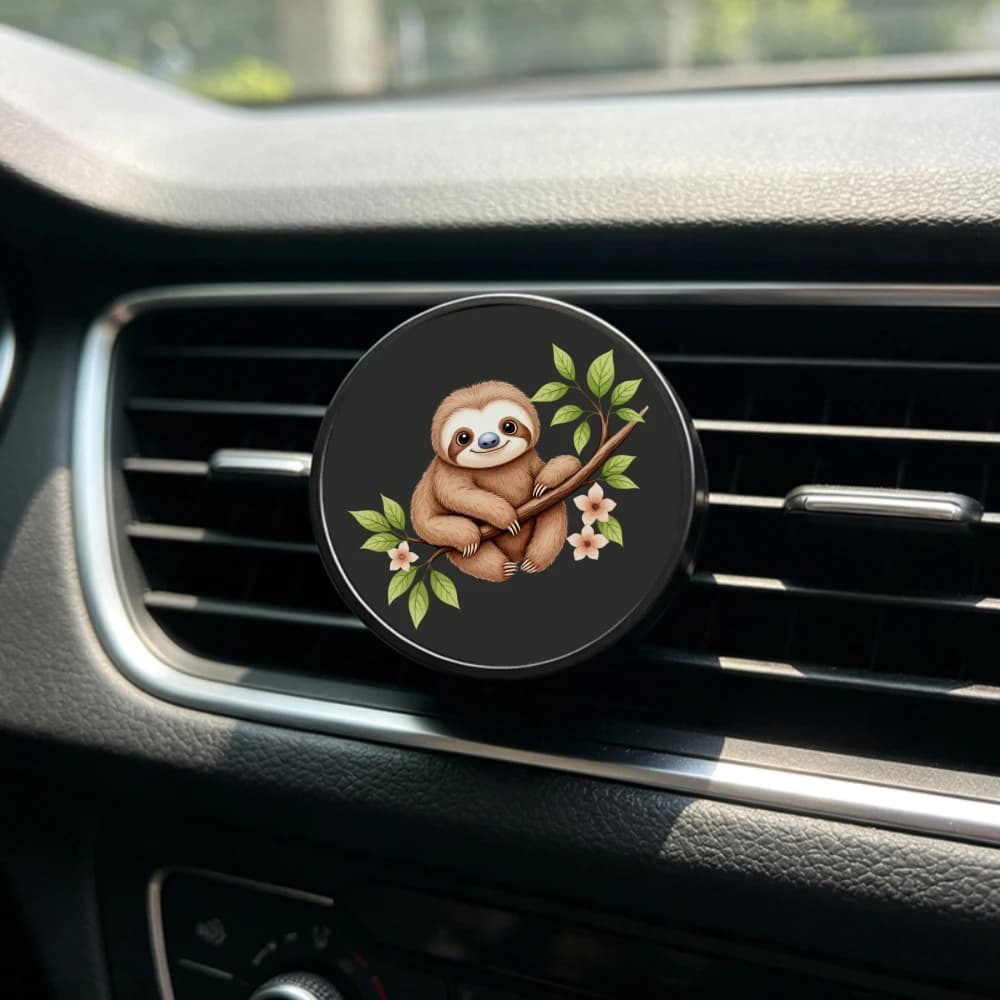 Funny Creative Pattern Car Air Freshener Vent Clip, Long-Lasting Lavender Scent, Car Decor Gift
