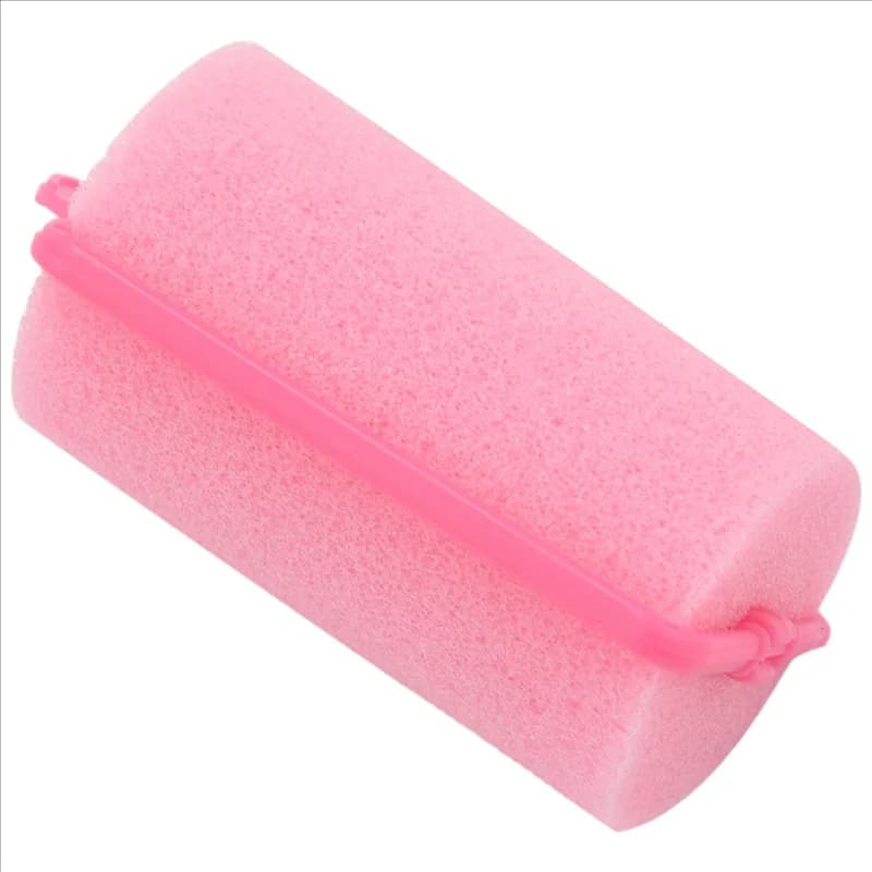 A20M 36 pieces dark pink hair styling soft foam sponge rollers bigodini tool for hairdressers