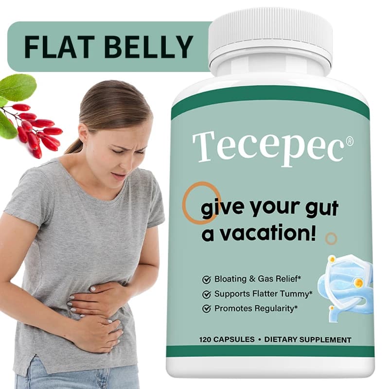 Gut & Cellular Wellness Capsules, Resveratrol Quercetin Garlic, Digestive & Antioxidant Daily Supplement, Gas & Bloating Relief