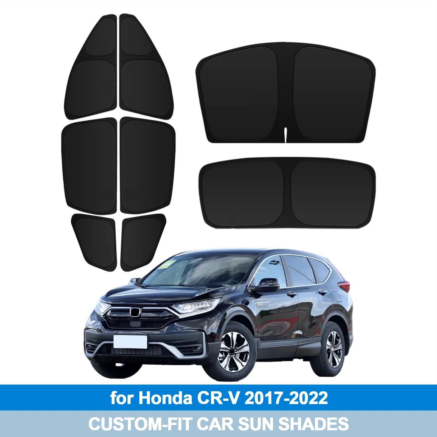 Per Honda CR-V 2017-2022 Parabrezza Parasole Finestre Laterali Shades Copertura Visiera Parasole Scudo Protezione Privacy