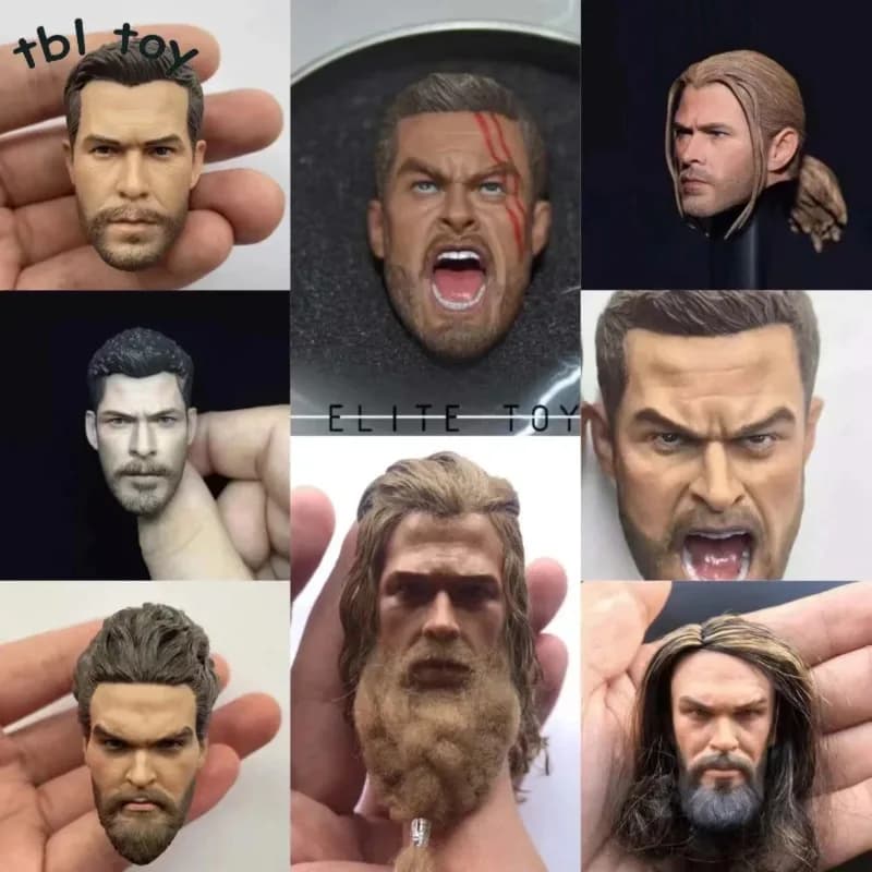 1/6 Bilancia Bello Ragazzo Testa Intagliare L'Unione Eroe Comico Maschio Soldato Testa Sculpt Modello Action Figure Giocattoli