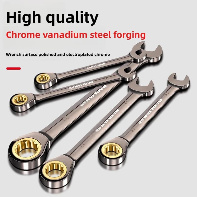 Universal Torx Key Adjustable Couple 8-22 mm clique wrench for bike auto repair tools Mechanical tool