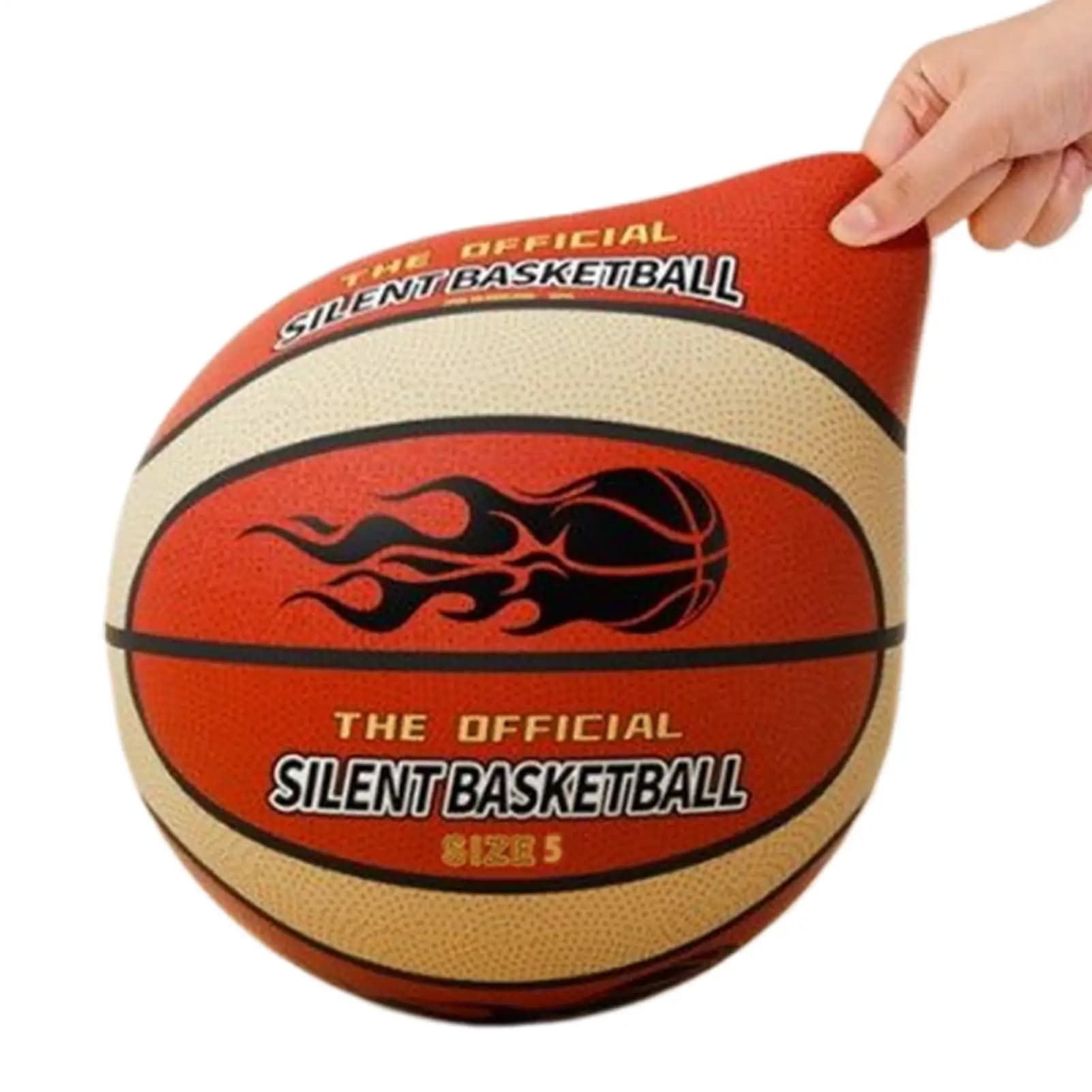 Pallone da basket silenzioso per dribbling discreto, rimbalzo elevato, palla da allenamento a basso rumore per ragazzi, ragazze, bambini, adolescenti, casa, camera da letto