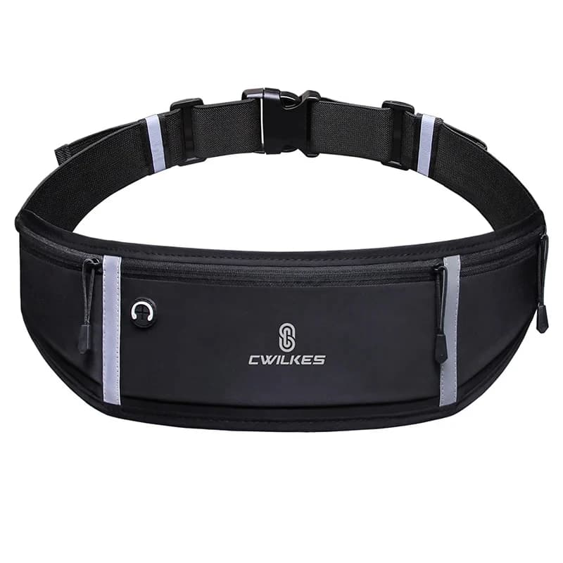CWIKLES Sports Waist Bag Waterproof Gym Bag Phone Case Running Accessories