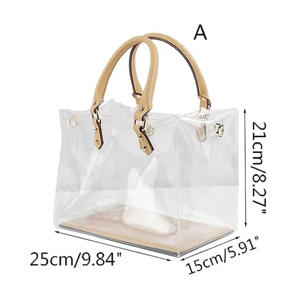 Borsa in PVC Kit per la creazione di borse in PVC trasparente con accessori artigianali Set di strumenti per borse fai da te per borse fatte a mano impermeabili Fai da te