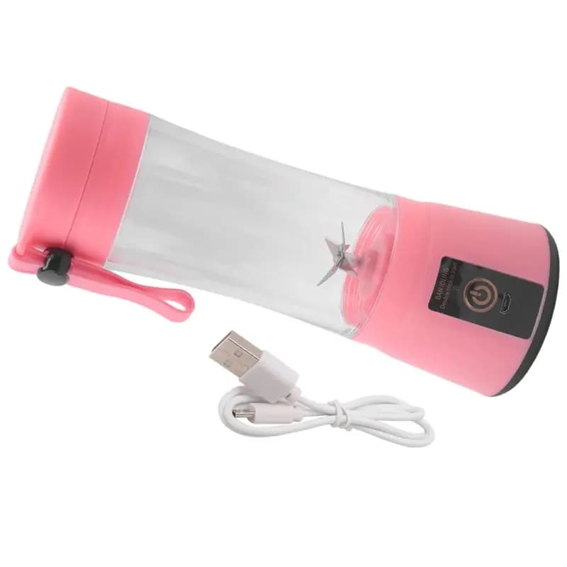 A70Z Fafa】Portable Blender For Shakes And Smoothies Rechargeable USB 380Ml Traveling Fruit Juicer Cup With 6 Blades