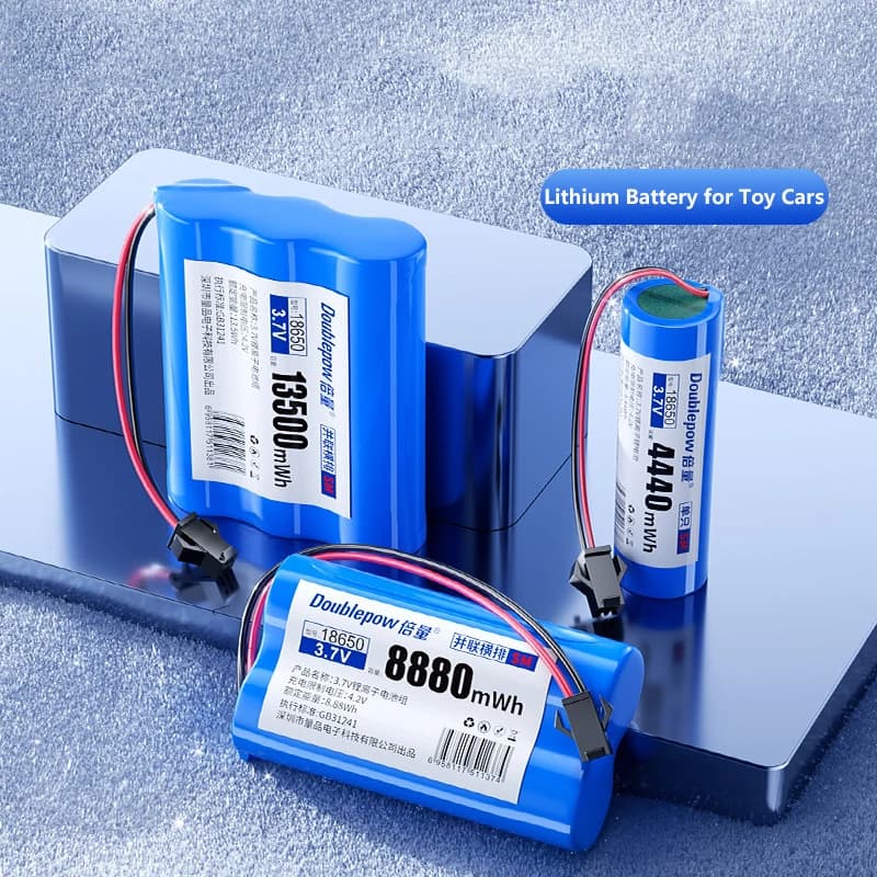 3.7V 5400mAh 18650 14500 Rechargeable Lithium Battery with SM2P Plug for RC Helicopter Plane Boat Car Toy Smart Bracelet Battery