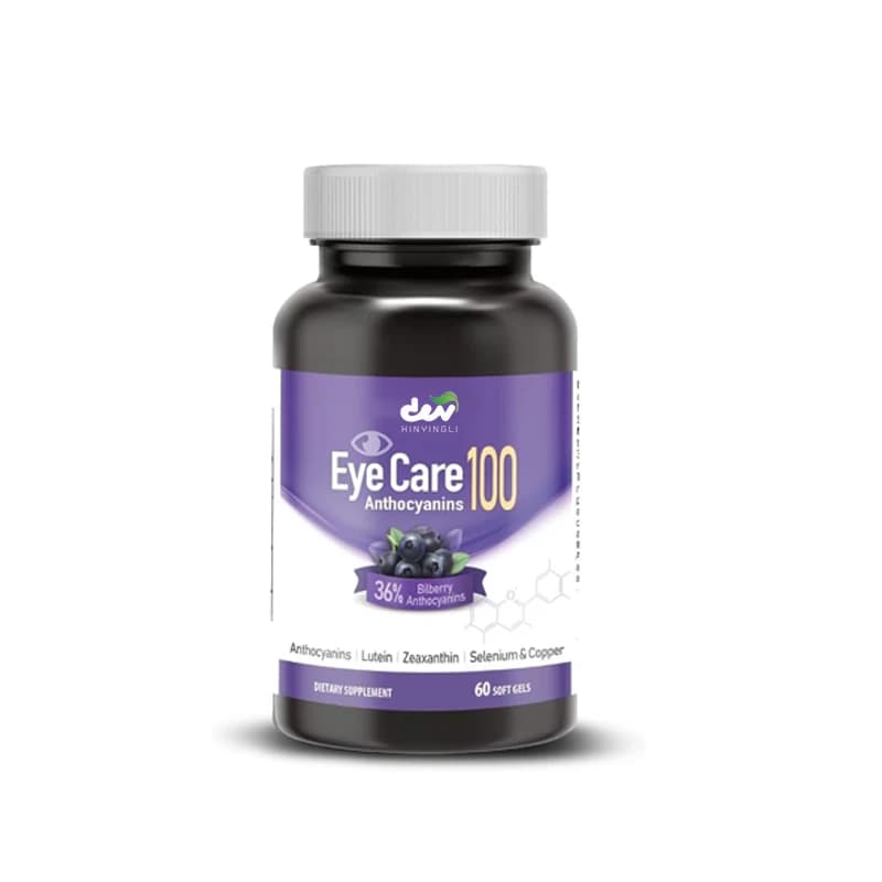 Antocianina per la cura degli occhi, un integratore per la salute degli occhi contenente mirtillo rosso, zeaxantina, luteina, antocianine e vitamina A