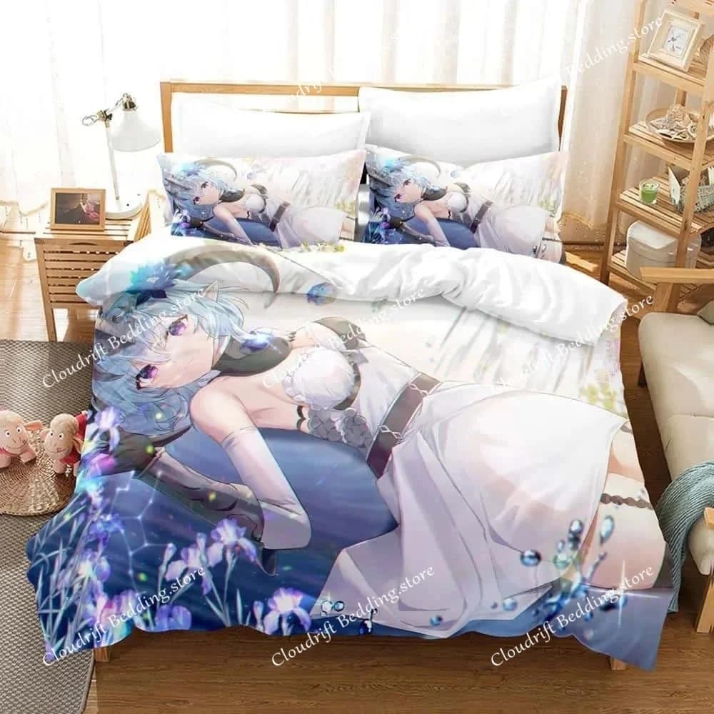 Nuovo Set di Biancheria da Letto ZENONZARD, Completo Letto Singolo, Matrimoniale, Queen, King Size per Adulti e Bambini, Set Copripiumino Anime