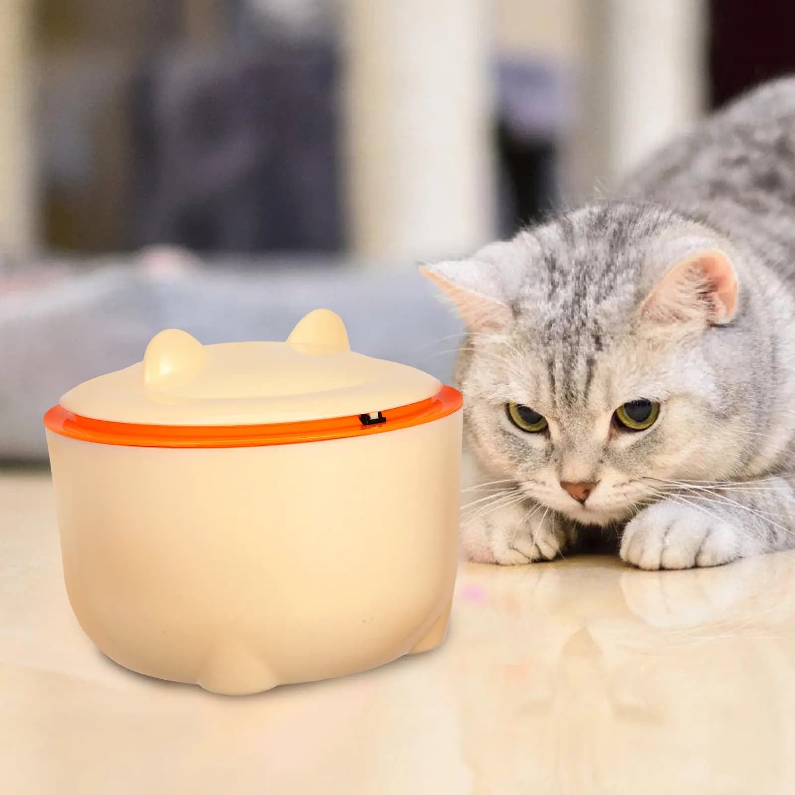 1Set Sealed Cat Litter Trash Can Durable Pet Waste Container with Lid 90 Bags Easy Seal Odor Proof Indoor Bathroom Use