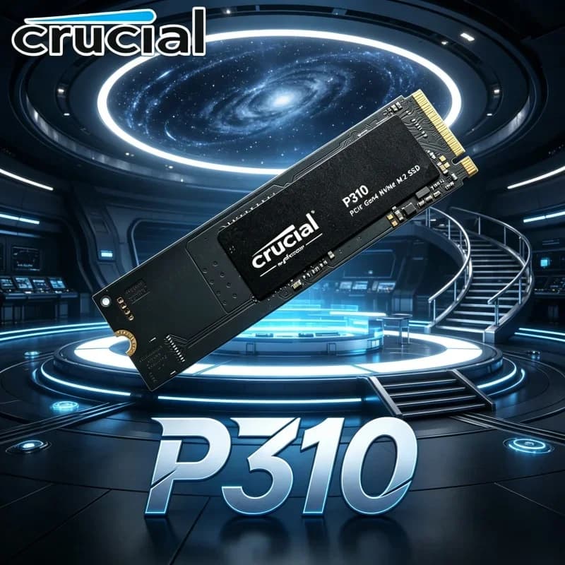 Fast Gaming SSD Crucial P310 M2 PCIe4 NVMe 1TB2TB 3D NAND 7100MB/s High Performance Internal Hard Disk OEM For Desktop Laptop PC