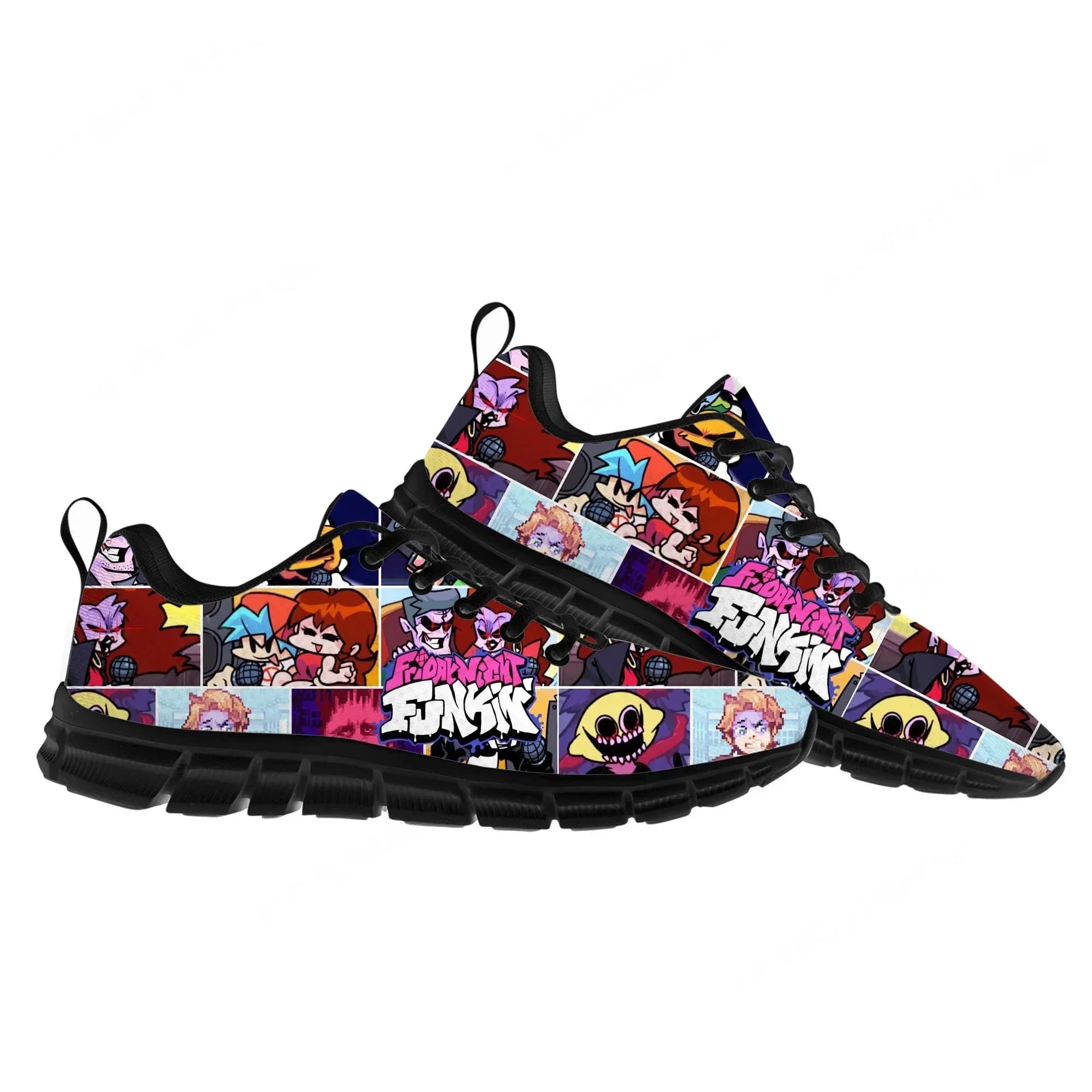 Funkin Cartoon Night Game Friday Sports Shoes Men Women Sneakers Sneaker Custom Built Shoes