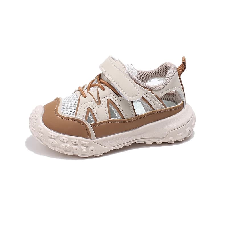 Summer Boys Girls Mesh Sneakers sandali vuoti traspiranti per bambini scarpe da corsa antiscivolo per bambini estivi sandali da spiaggia per bambini