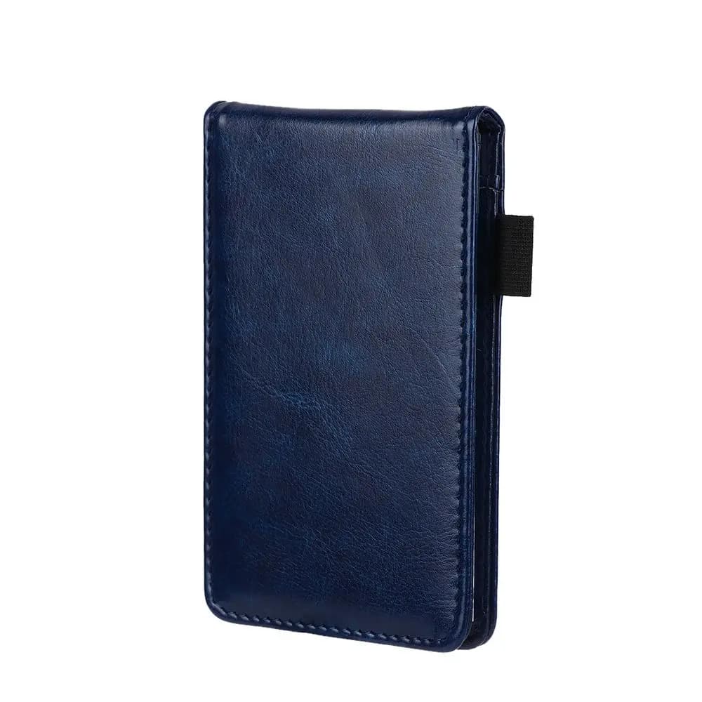 Agenda in Pelle A7, Blocco Note da Lavoro, Mini Taccuino Tascabile, Ricariche per Quaderno di Appunti