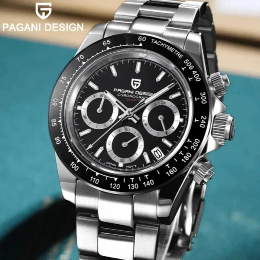 Nuovo Orologio da Polso Cronografo di Lusso PAGANI DESIGN 2026 per Uomo, Data Automatica, Impermeabile 100M, Movimento Giapponese VK63, Reloj Hombre