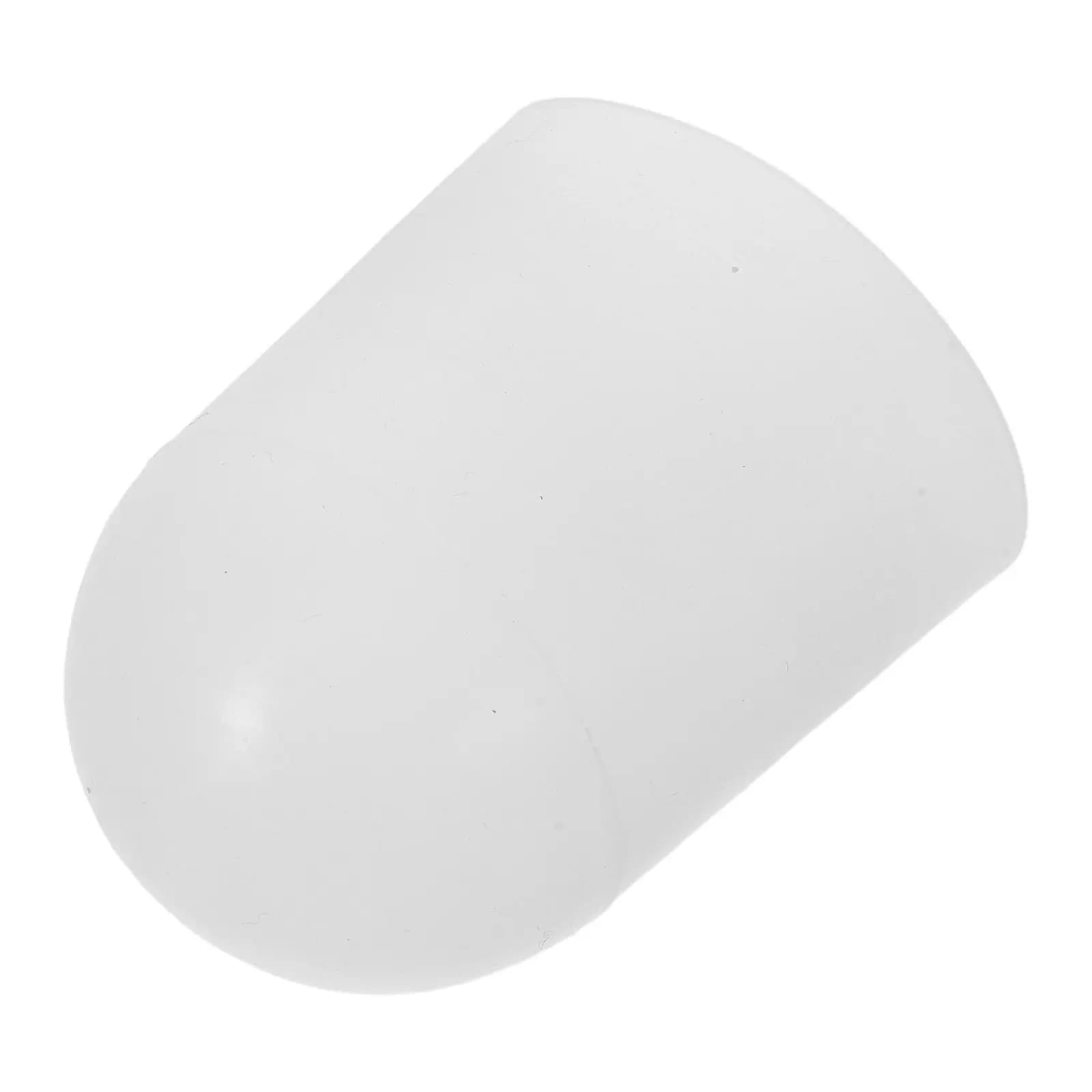 Flashlight Diffuser Cap 49-53Mm White Silicone Lens For Led Reading Light Non-Glare Soft Cover Indoor Tent Camping Hiking