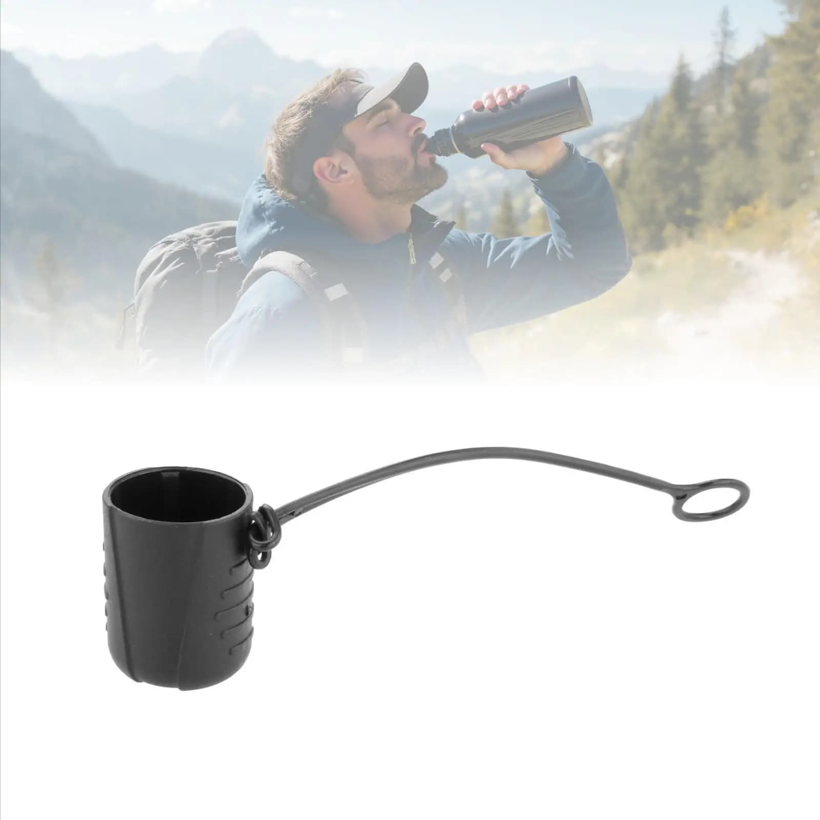 Portable Morse Valve Cover Moisturizing Package Dust Cover Cycling Supplies Water Bag Pipe Clamp Valve Cover