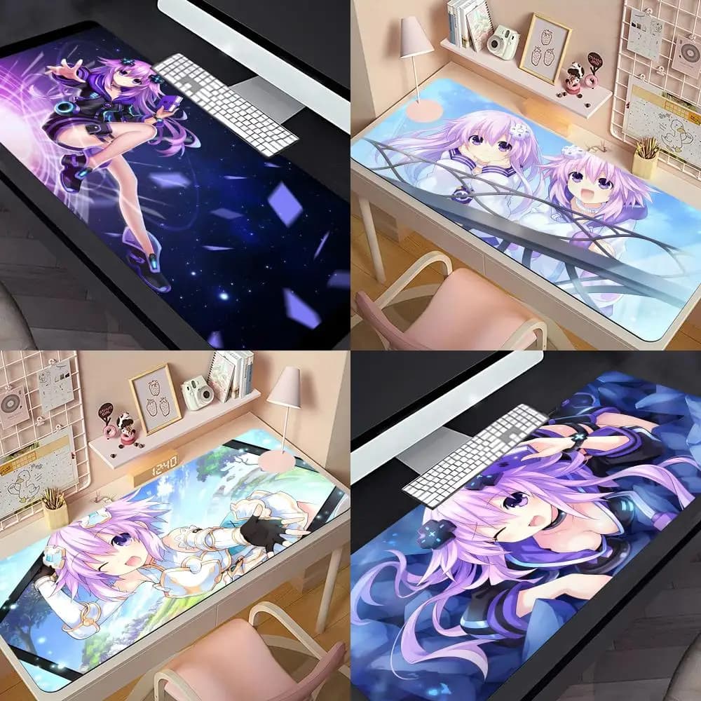 Anime hypersize Neptunias Mouse Pad Anime Game Mouse Pad Computer Desk Pad Office Carpet Laptop Mouse Pad