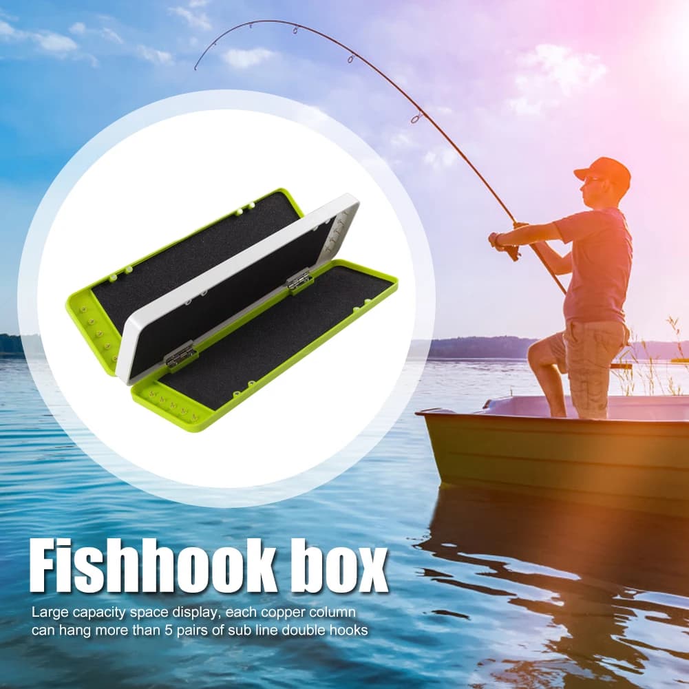 Fishing Accessories, Esche and Ami Boxes, Double Layer Fishing Equipment Container