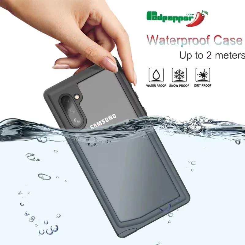 Redpepper Per Samsung Galaxy S25 Ultra S24 S23 S22 Nota 20 Ultra Impermeabile IP68 Vita Subacquea Immersioni Nuoto Custodia Antiurto