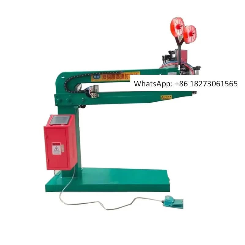 Cucitrice manuale per cartone ondulato, cucitrice per cartone, confezionatrice per chiodi