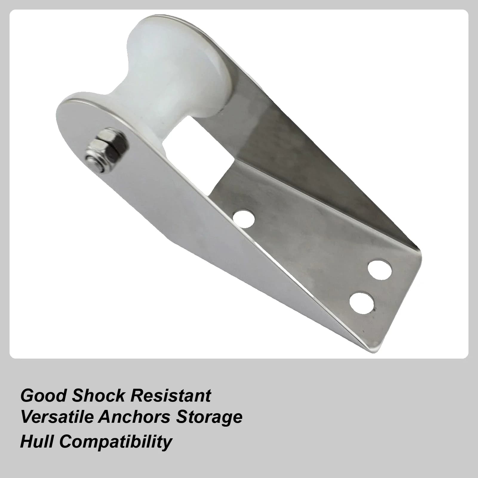 Ancoraggi per prua Accessori per staffe per ancore per prua per barche a rulli Accessori di ricambio per hardware di lancio per kayak Canoe Vessel