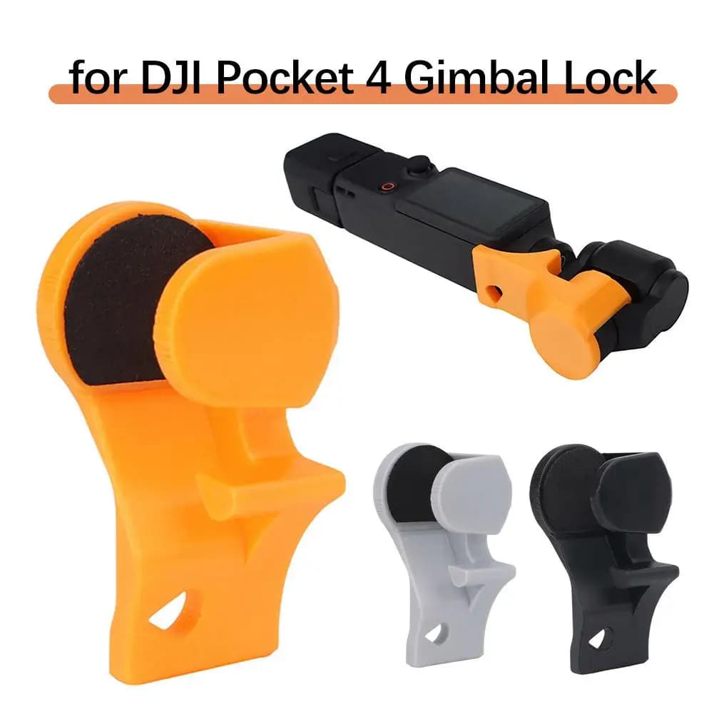 For DJI OSMO Pocket 4 Handheld Camera Gimbal Clip Gimbal Clamp Fixed Clip Portable Mount Bracket Action Camera Accessories 2026