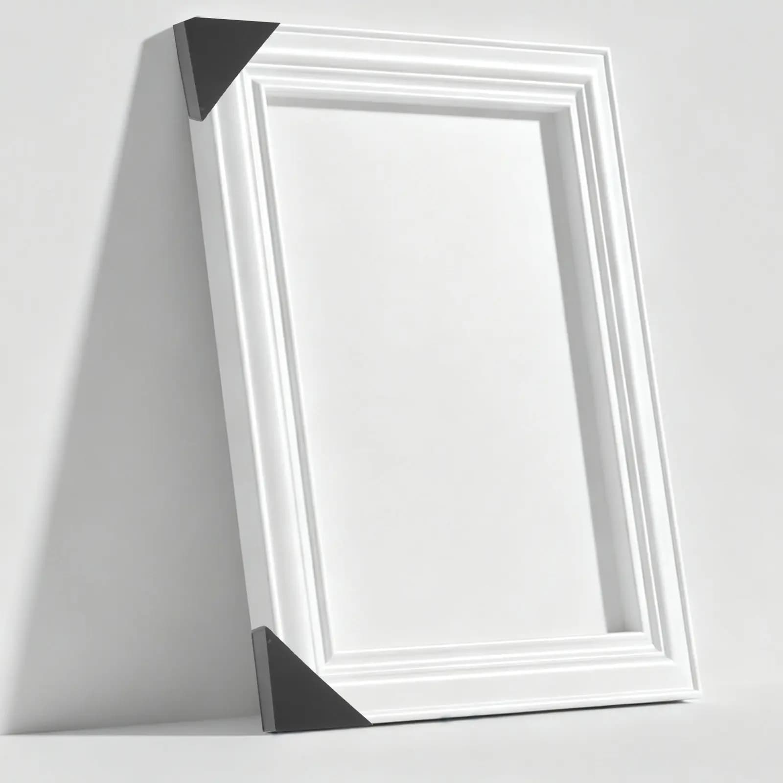 Frame Corner Protectors Premium Metal Picture Frame Edge Protectors for Wooden Frames Scratch Resistant Mounting Hardware