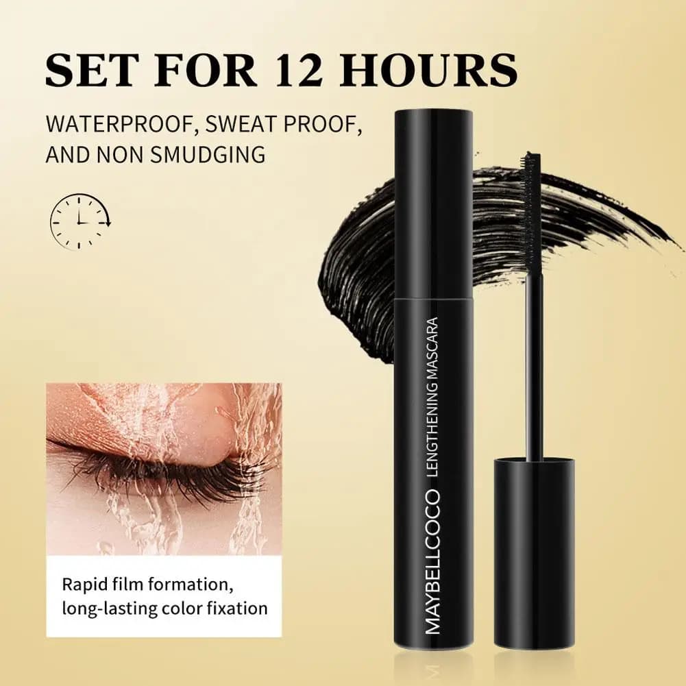 3D Natural Brand 3D Elongating Mascara 10 ml 24H Mascara curling super black volume waterproof long-lasting fast drying