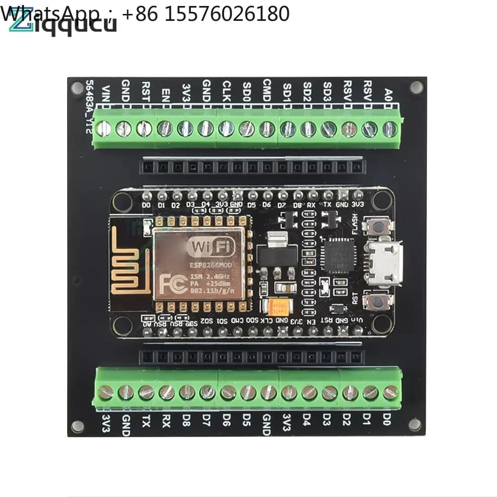Scheda Breakout ESP32 ESP8266 GPIO 1 in 2 Compatibile con Scheda di Sviluppo ESP32S ESP32 a 38 Pin Dual Core 2.4 GHz per Arduino