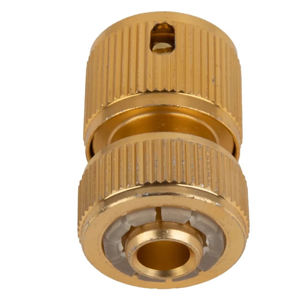 Flexible hose adapter for 4 point garden irrigation quick release connectors 1/2 inch internal and external taps for swivel coupling system for hoses