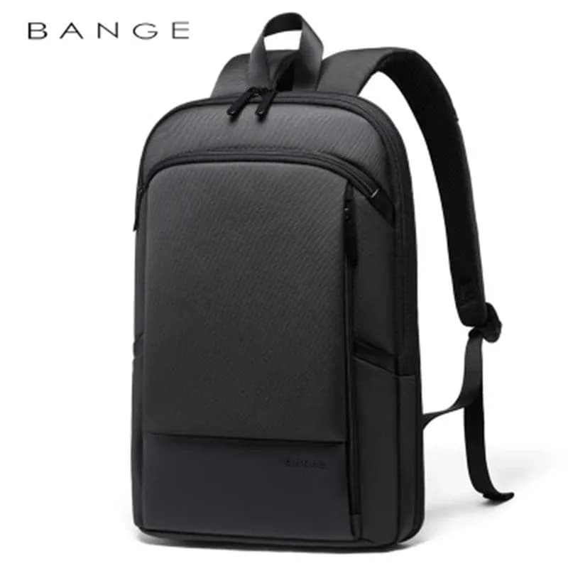 BANGE Laptop Impermeabile 15.6 "17.3 Zaino Moda Maschile Classico Moda Viaggio Moto e motociclista Borse a tracolla scalabili leggere