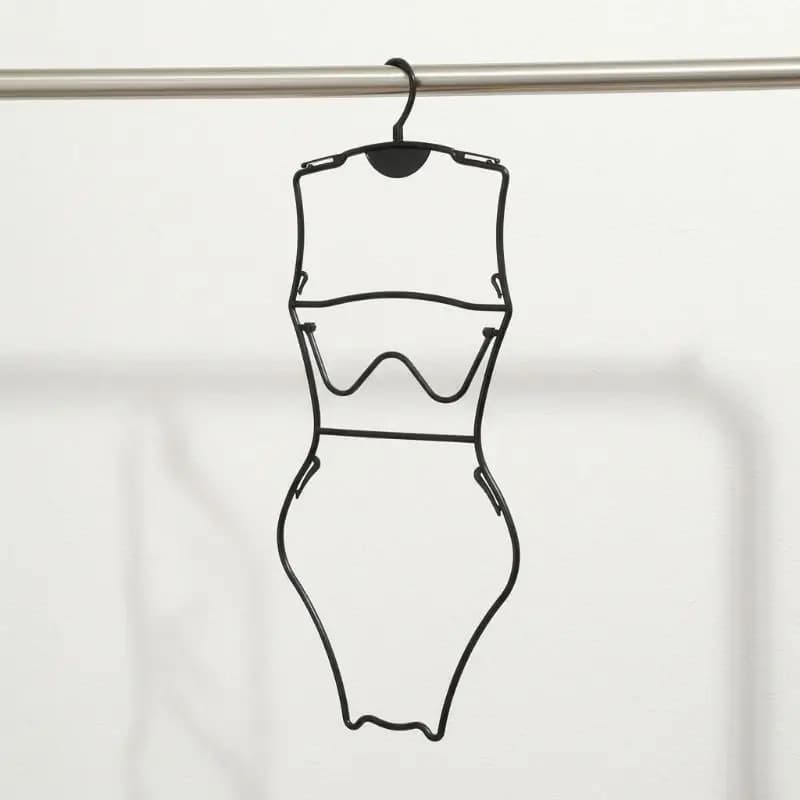 Appendiabiti Pieghevole per Lingerie e Costumi da Bagno, Organizzatore Durevole per Armadio