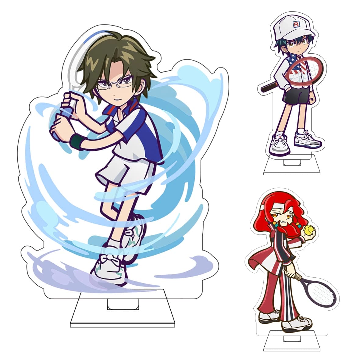 Statuetta in Acrilico da 10CM del Prince of Tennis, Personaggi Cosplay Kunimitsu Tezuka, Ryoma Echizen, Ornamenti e Regali